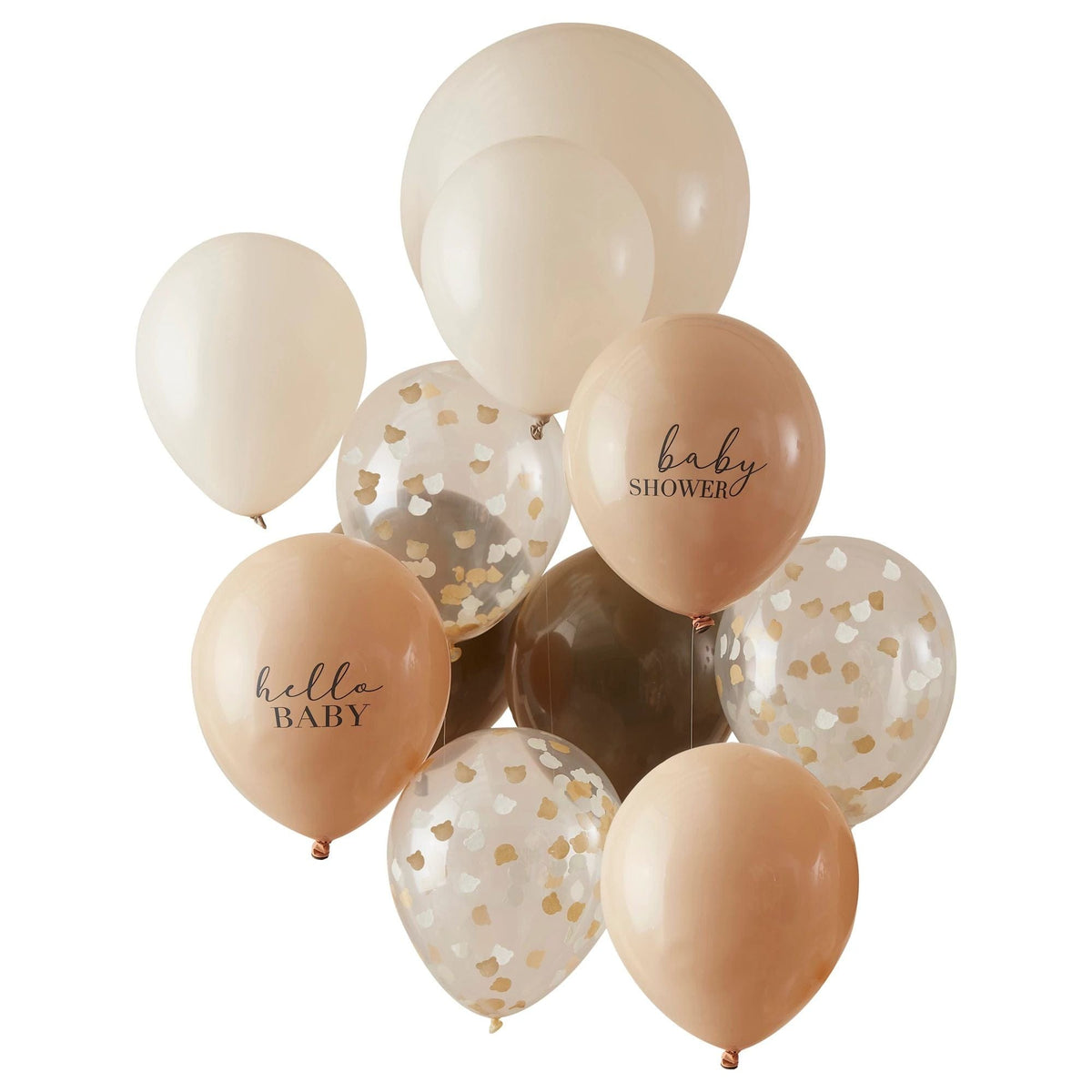 Amscan BALLOONS Mixed Messages &amp; Confetti Balloon Bundle