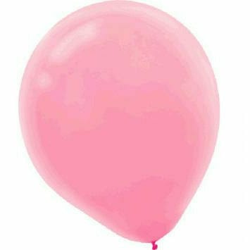 Amscan BALLOONS New Pink Latex Balloons - Packaged, 50 ct