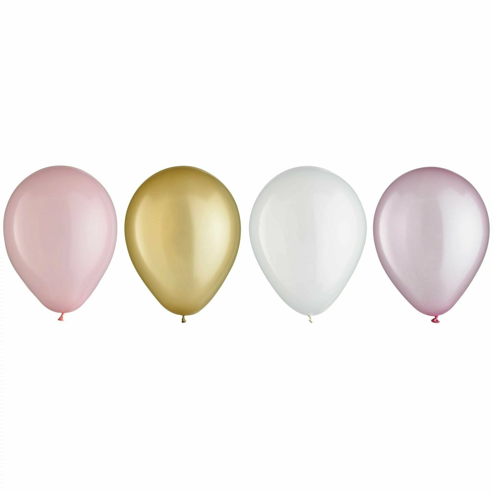 Amscan BALLOONS Pastel Pink 5" Latex Balloon Assortment