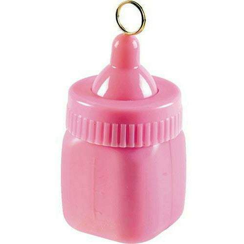 Amscan BALLOONS Pink Baby Bottle Balloon Weight