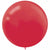 Amscan BALLOONS Round Latex Balloons - Apple Red - 24"