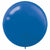 Amscan BALLOONS Round Latex Balloons - Bright Royal Blue - 24"