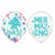 Amscan BALLOONS Shimmering Mermaids Latex Confetti Balloon