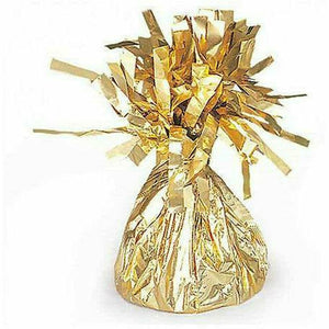 Amscan BALLOONS Shiny Gold Foil Balloon Weight