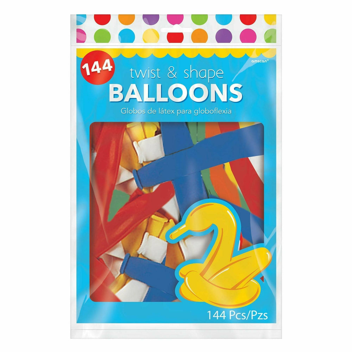 Amscan BALLOONS Twist &amp; Shape Latex Balloon Mix