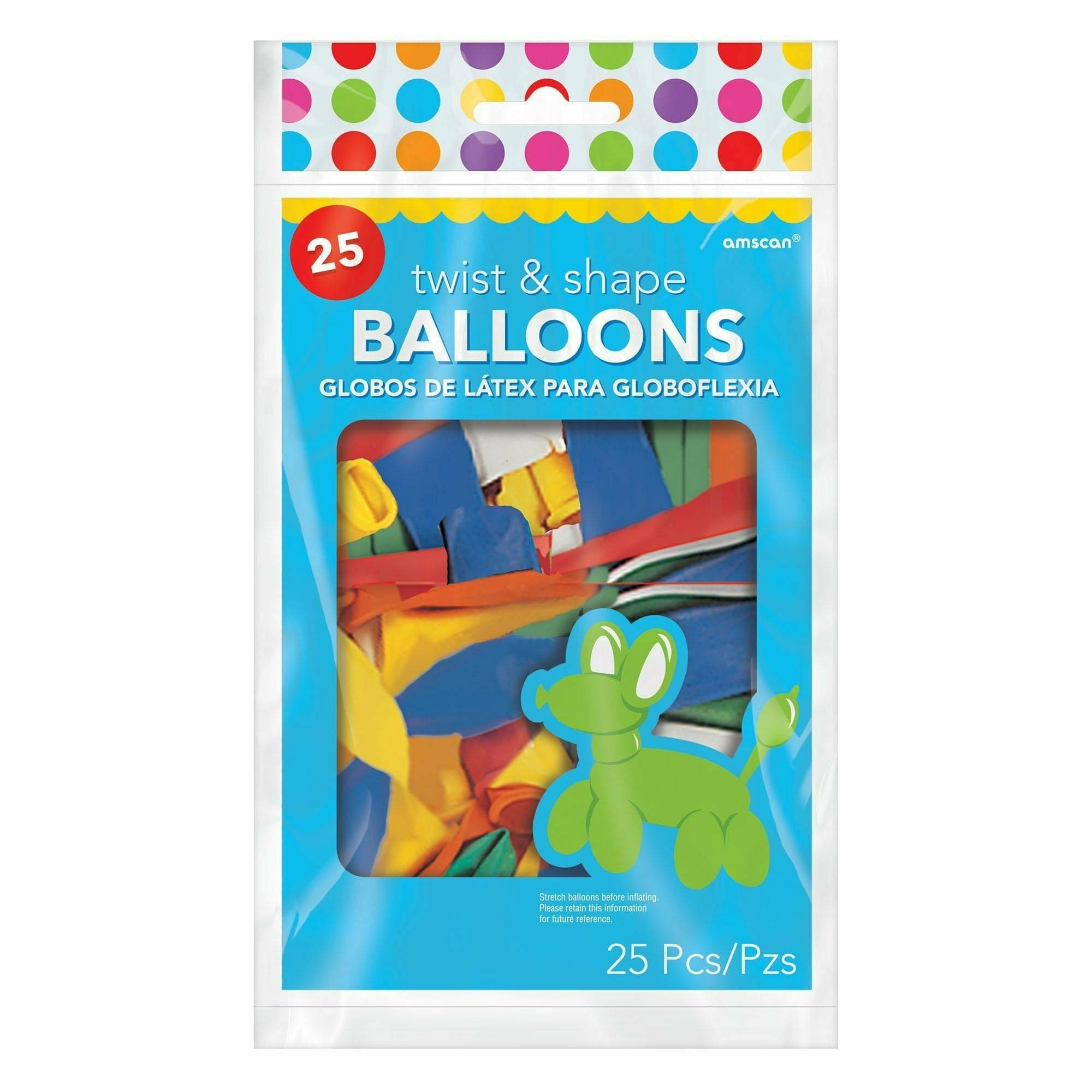 Amscan BALLOONS Twist & Shape Latex Balloon Mix