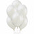 Amscan BALLOONS White Pearl Latex Balloons 15ct, 12in