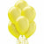 Amscan BALLOONS Yellow Pearl Latex Balloons 15ct, 12in