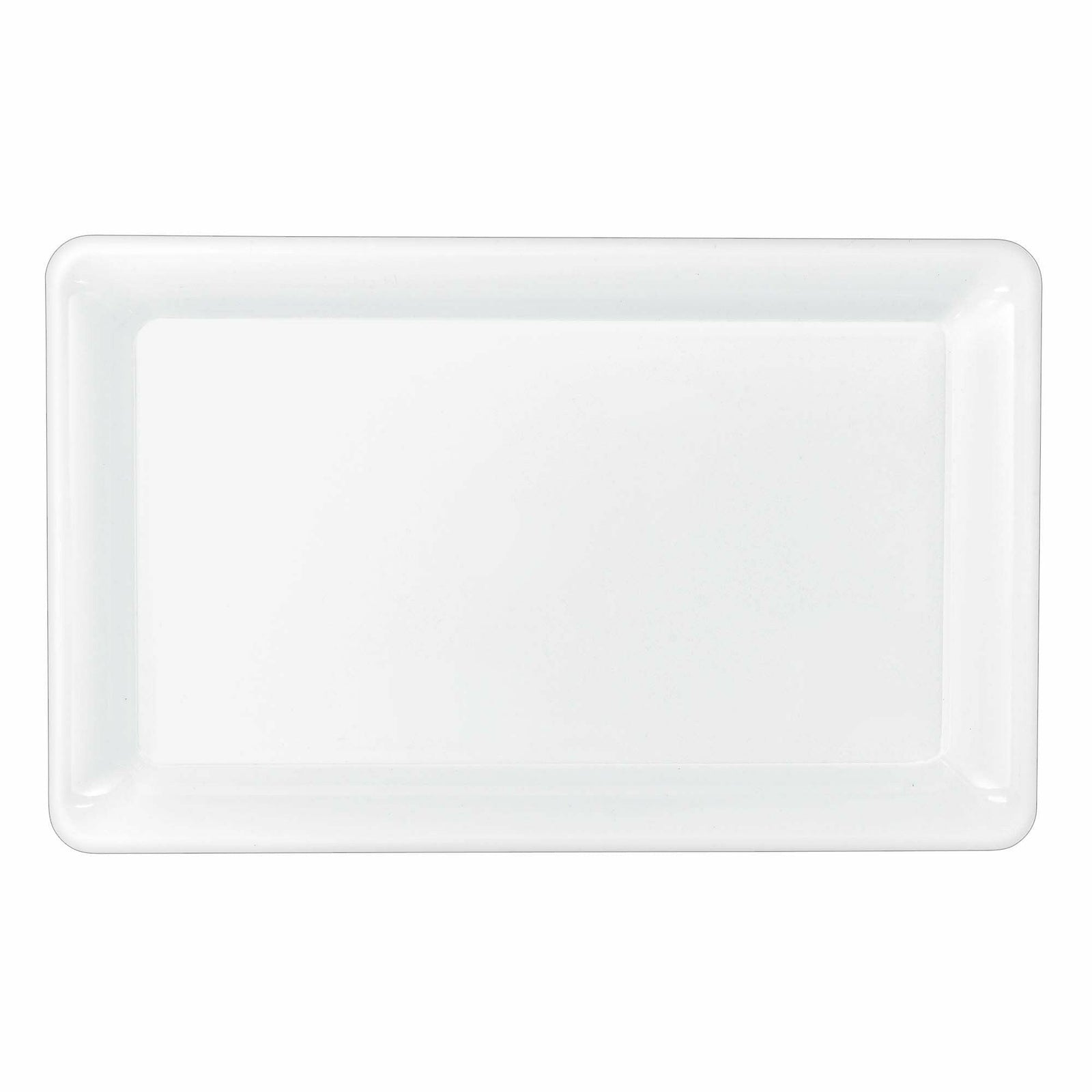 Amscan BASIC 11" x 18" White Tray