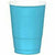 AMSCAN BASIC 16 OZ PLASTIC CUP 20CT-CARIBBEAN BLUE