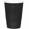 AMSCAN BASIC 16 OZ PLASTIC CUP 20CT-JET BLACK