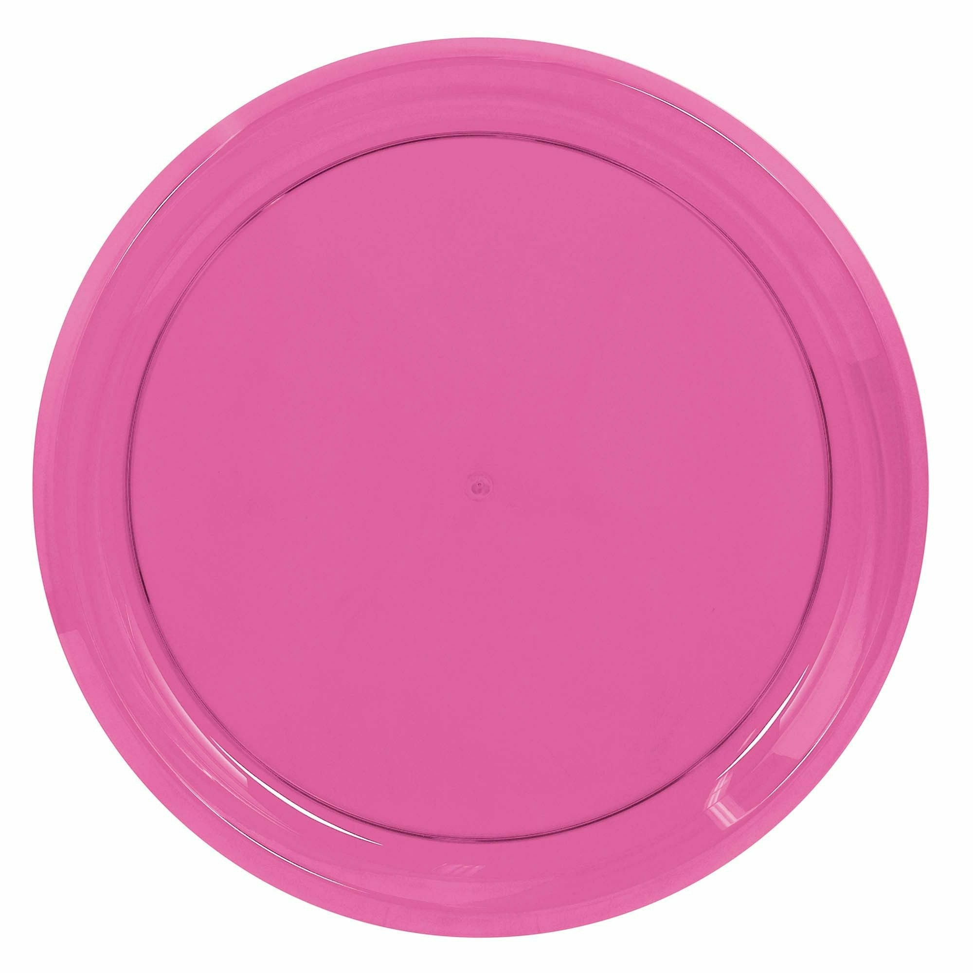 Amscan BASIC 16" Platter - Bright Pink