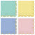 Amscan BASIC 4 ASSORTED COLOR LUNCHEON NAPKIN