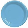 Amscan BASIC 9" PLASTIC PLATE 20 CT-PASTEL BLUE