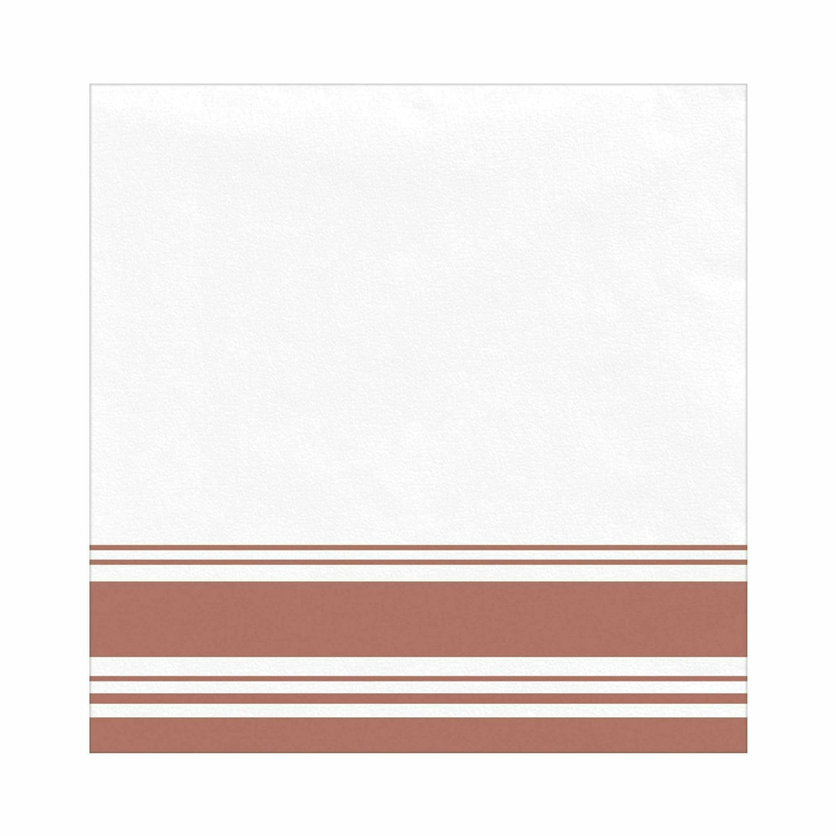 Amscan BASIC Airlaid Beverage Napkin - Rose Gold