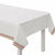 Amscan BASIC Airlaid Table Cover - Rose Gold