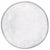 Amscan BASIC Appetizer Plastic Plate 6 1/4" - Silver