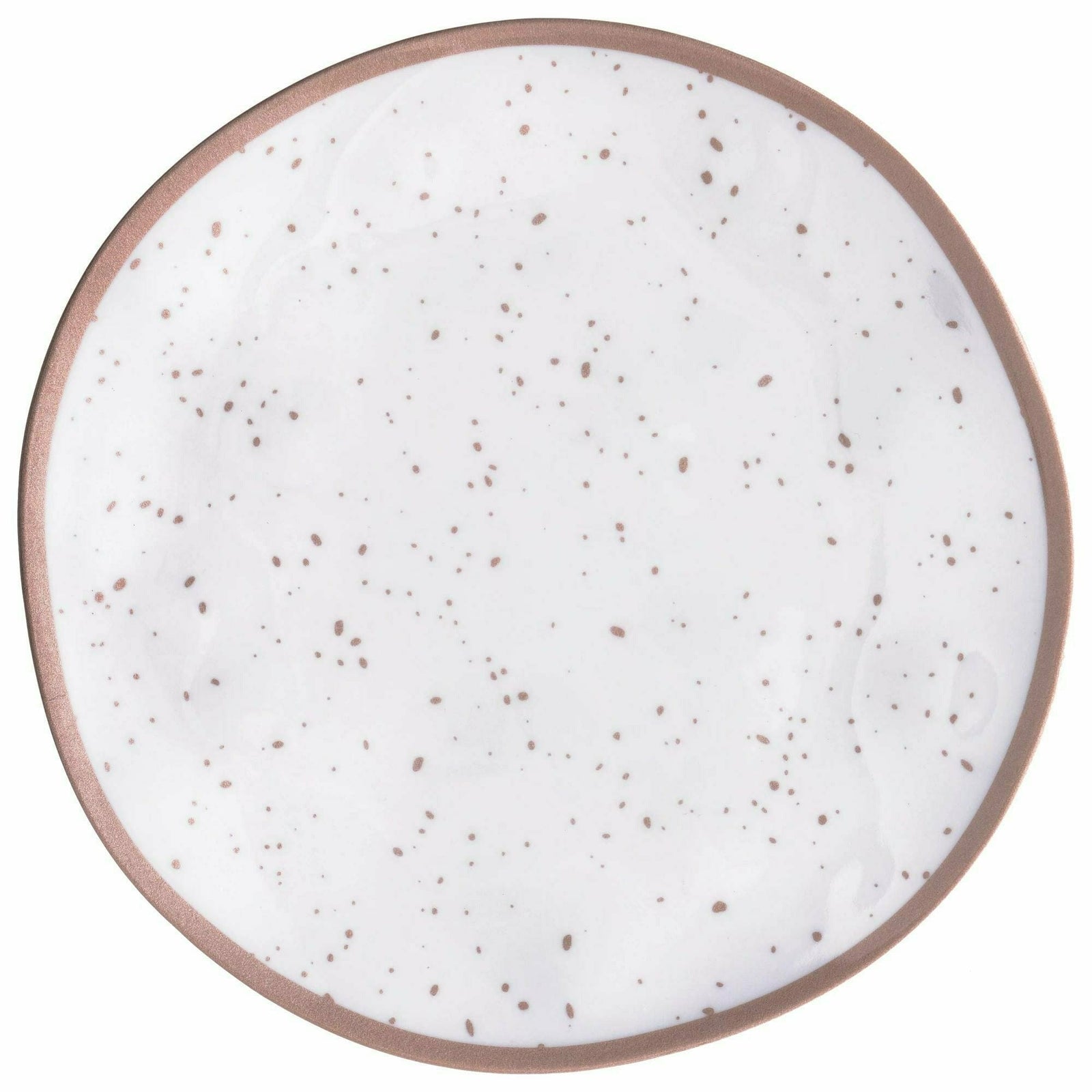 Amscan BASIC Appetizer Plastic Plate - Rose Gold