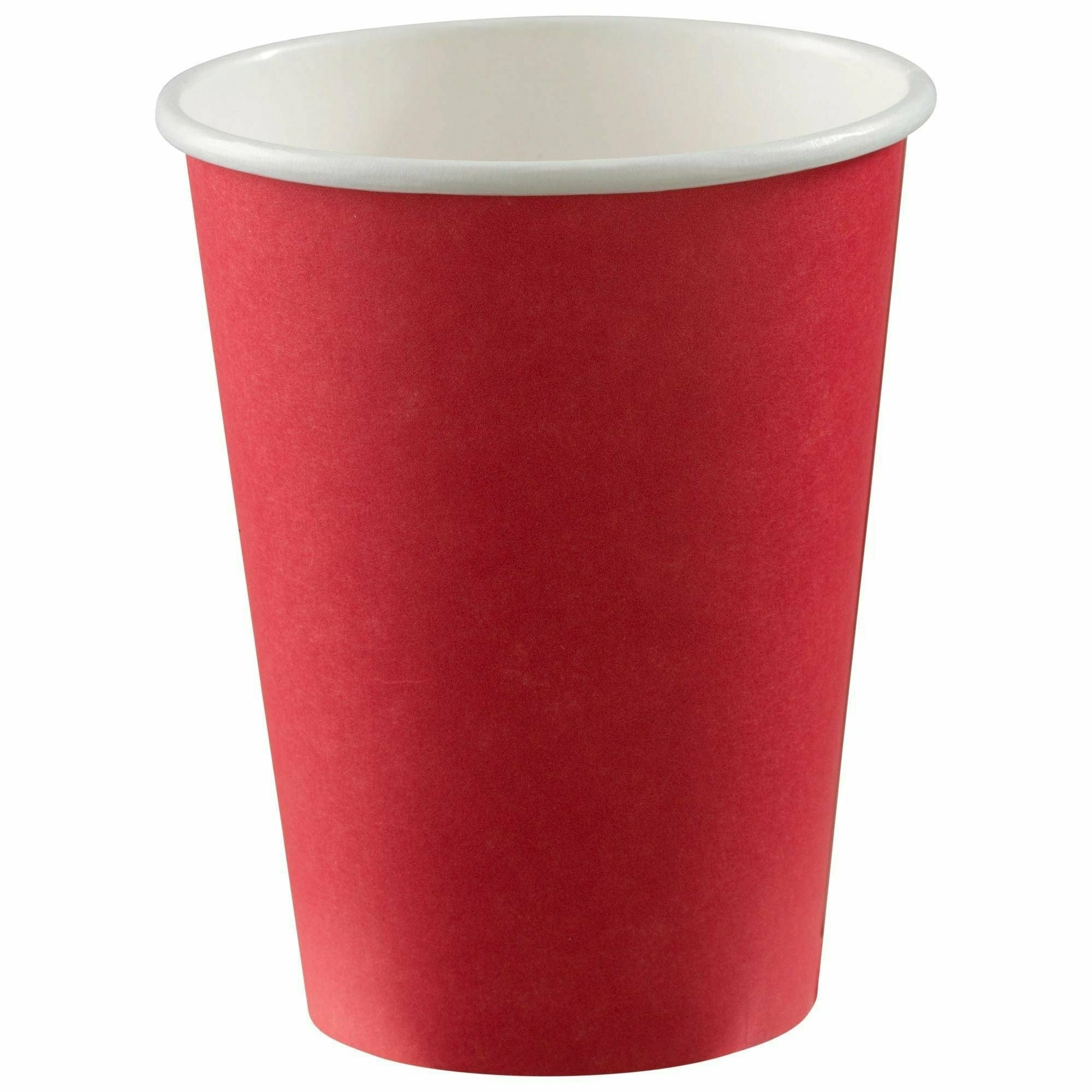 Amscan BASIC Apple Red - 12 oz. Paper Cups, 50 Ct.