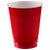 Amscan BASIC Apple Red - 18 oz. Plastic Cups, 50 Ct.