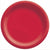 Amscan BASIC Apple Red - 6 3/4" Round Paper Plates, 50 Ct.