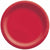 Amscan BASIC Apple Red - 8 1/2" Round Paper Plates, 50 Ct.