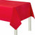 Amscan BASIC Apple Red - Flannel Backed Table Cover