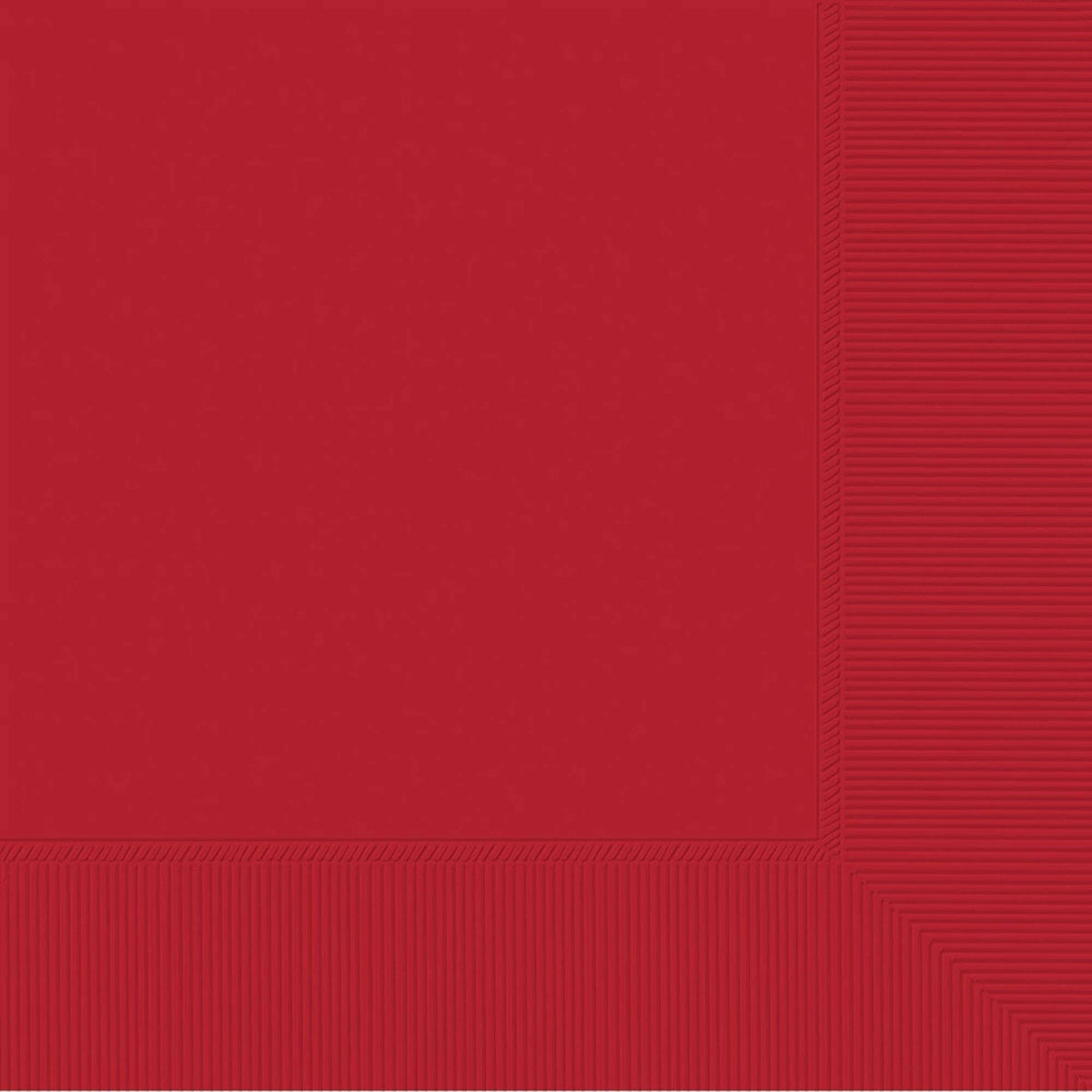 Amscan BASIC Apple Red - Luncheon Napkins, 100 Ct.