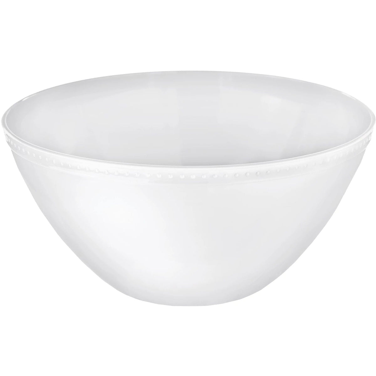 Amscan BASIC Beaded Melamine Large Bowl