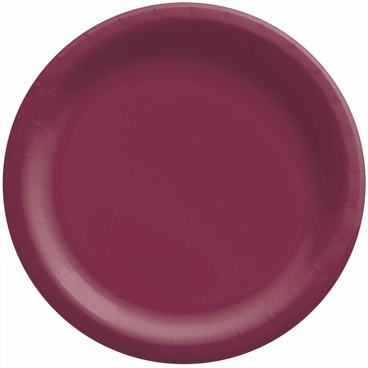 Amscan BASIC Berry - 8 1/2&quot; Round Paper Plates, 20 Ct.