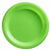 Amscan BASIC Big Party Pack Kiwi Green Plastic Dessert Plates 50ct