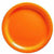 Amscan BASIC Big Party Pack Orange Paper Dessert Plates 50ct