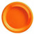 Amscan BASIC Big Party Pack Orange Plastic Dessert Plates 50ct