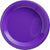 Amscan BASIC Big Party Pack Purple Plastic Dinner Plates 50ct