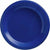Amscan BASIC Big Party Pack Royal Blue Plastic Dinner Plates 50ct