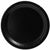 Amscan BASIC Black Paper Lunch Plates 20ct