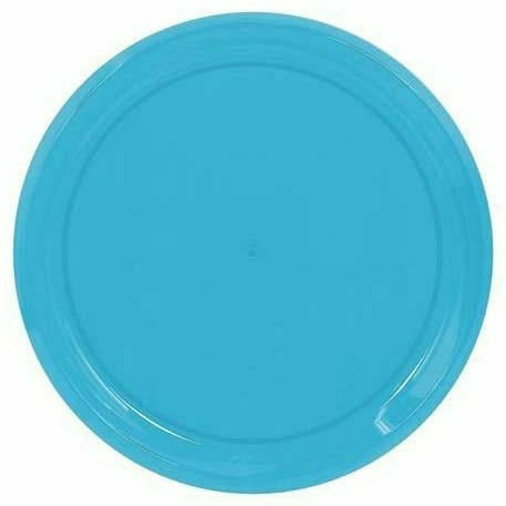 Amscan BASIC BLUE SWIRL 16&quot; PLATTER