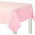 Amscan BASIC Blush Pink Plastic Table Cover 54x108