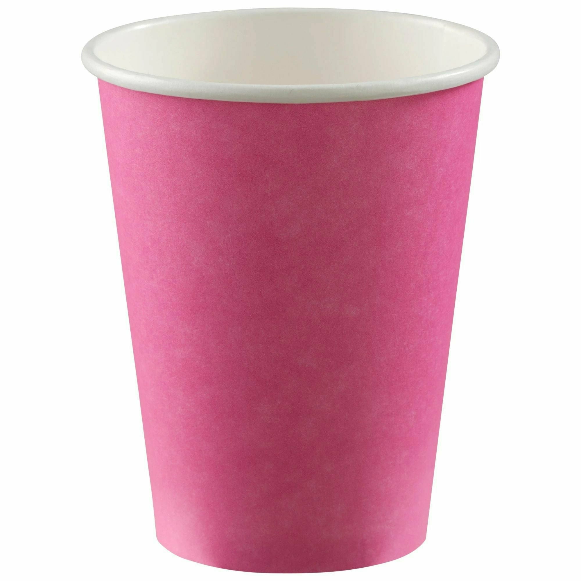 Amscan BASIC Bright Pink - 12 oz. Paper Cups, 50 Ct.