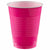 Amscan BASIC Bright Pink - 18 oz. Plastic Cups, 20 Ct.