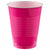 Amscan BASIC Bright Pink - 18 oz. Plastic Cups, 50 Ct.