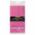 Amscan BASIC Bright Pink 3-Ply Paper Table Cover, 54" x 108"