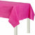 Amscan BASIC Bright Pink - Flannel Backed Table Cover