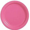 Amscan BASIC Bright Pink Paper Dessert Plates 20ct