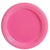 Amscan BASIC Bright Pink Plastic Dessert Plates 20ct