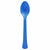 Amscan BASIC Bright Royal Blue - Boxed, Heavy Weight Spoons, 20 Ct.