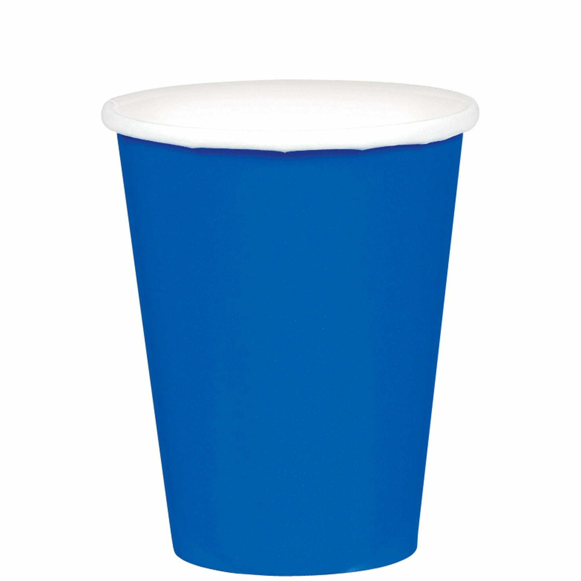 Amscan BASIC Bright Royal Blue Paper Cups 20ct