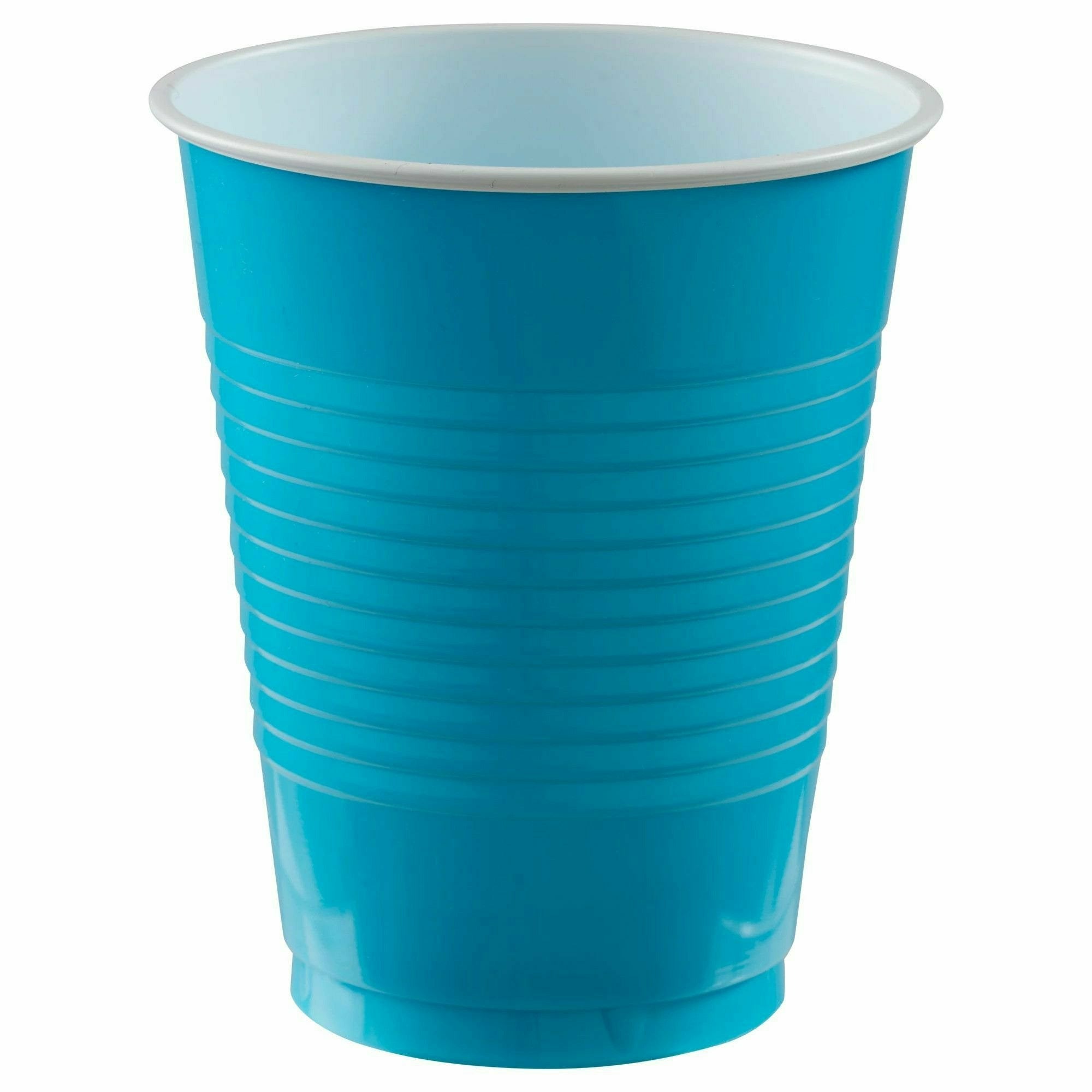 Amscan BASIC Caribbean - 18 oz. Plastic Cups, 20 Ct.