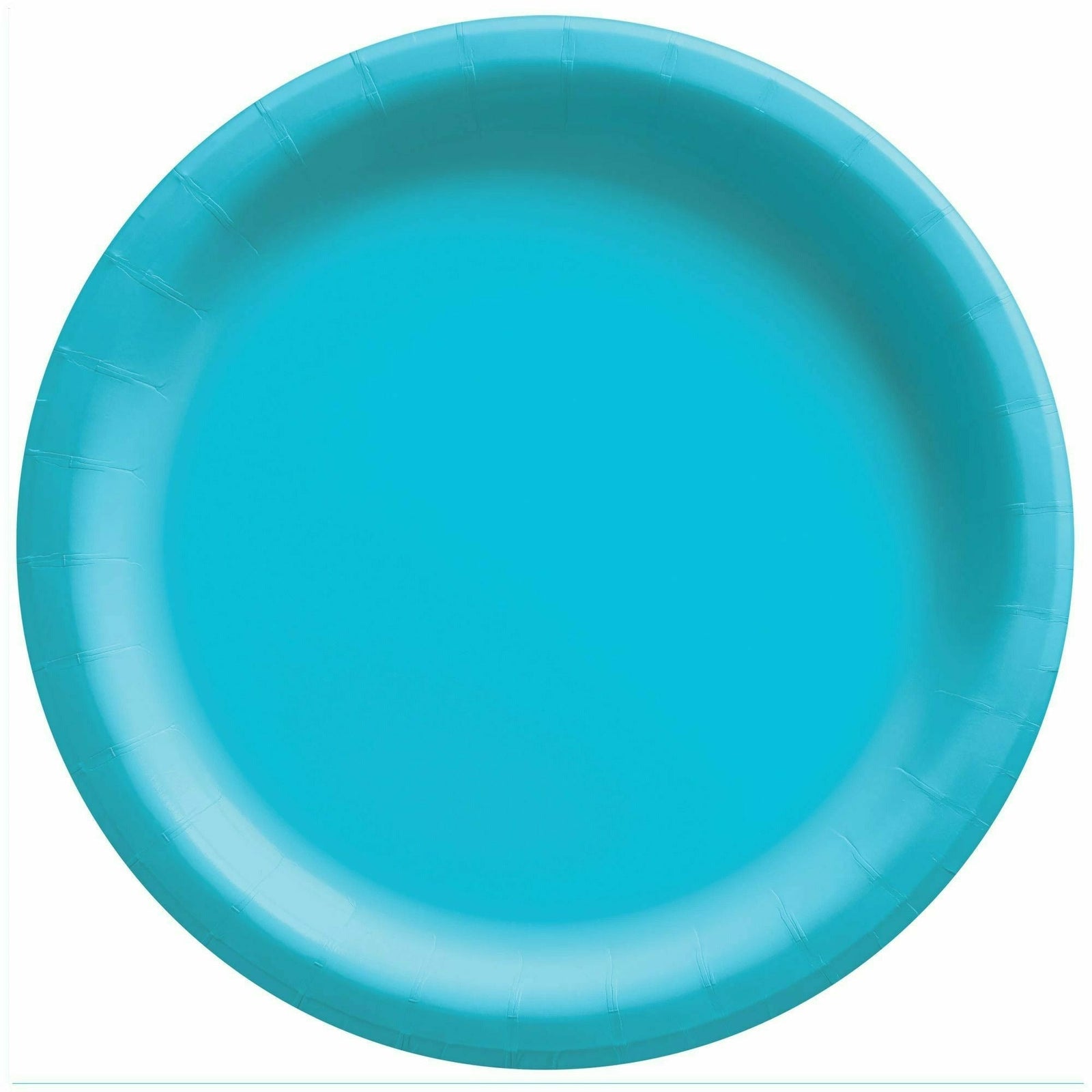 Amscan BASIC Caribbean - 6 3/4" Round Paper Plates, 20 Ct.