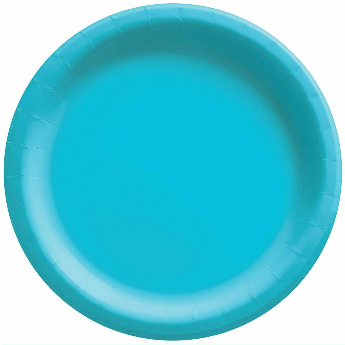 Amscan BASIC Caribbean - 8 1/2&quot; Round Paper Plates, 20 Ct.